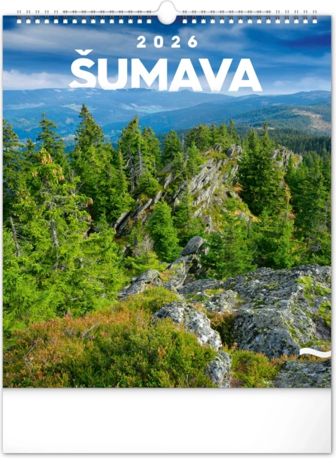 Muurkalender Šumava 2026