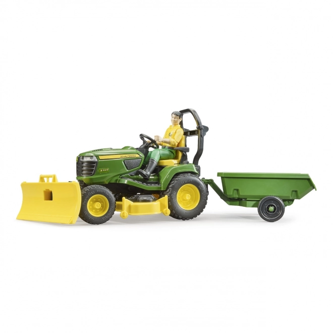 Bruder Tuintractor John Deere X949 met tuinman
