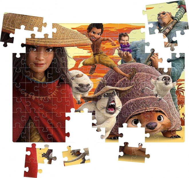 Puzzel Raya en de Draak 104 stukjes
