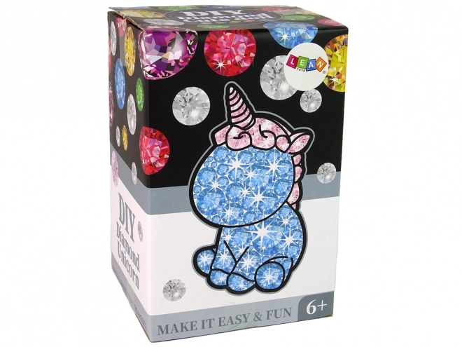Creatieve set DIY Diamanten Eenhoorn Groen