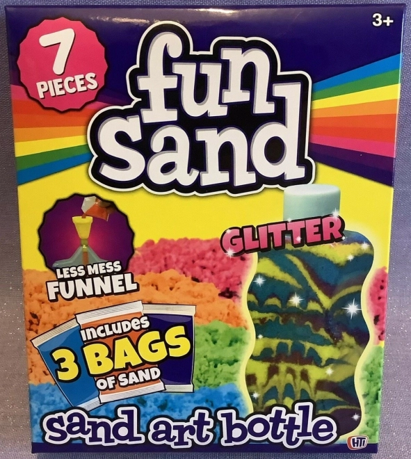 Zandkunst in fles Fun Sand