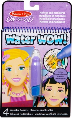 Water WOW waterkleurboek – make-up en manicure