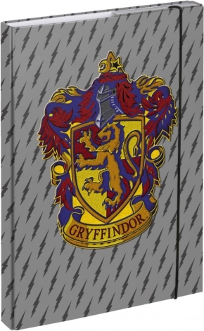 Baagl mappen voor schoolschriften A4 Harry Potter Griffoendor wapen