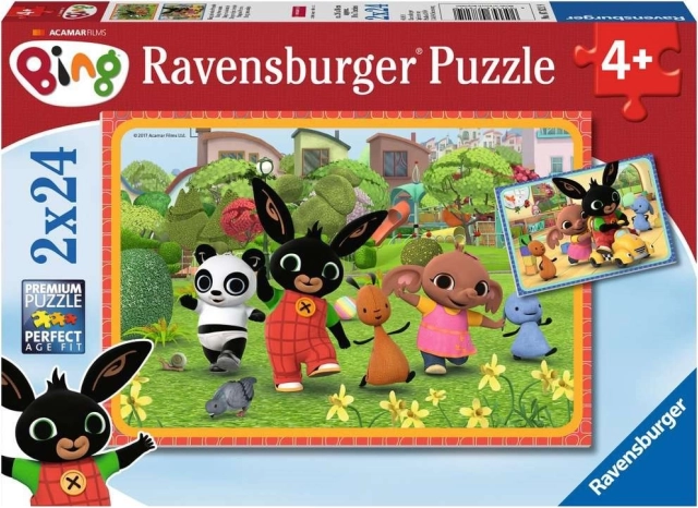 Puzzel Bing 2x24 stukjes
