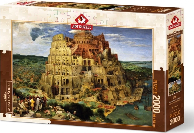 ART PUZZLE Puzzle Museum Serie: Babylontoren 2000 stukjes