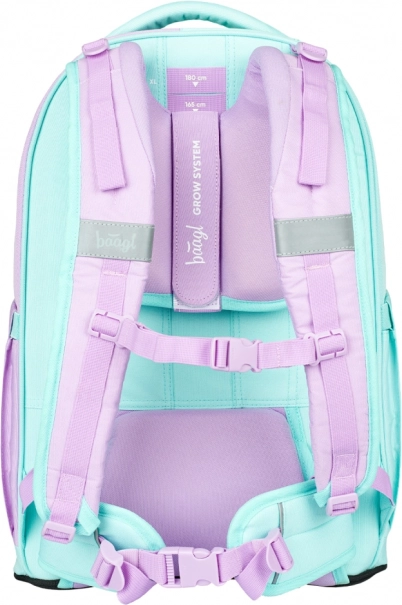 Schoolset BAAGL Skate Max Sweet: Rugzak, Etui, Zakje en Sporttas