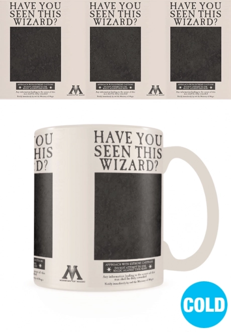 Keramische beker met veranderende kleur met Sirius Black-motief
