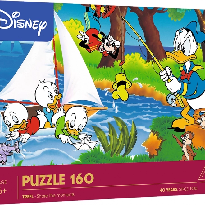 Puzzel Avontuur bij het meer 160 stukjes