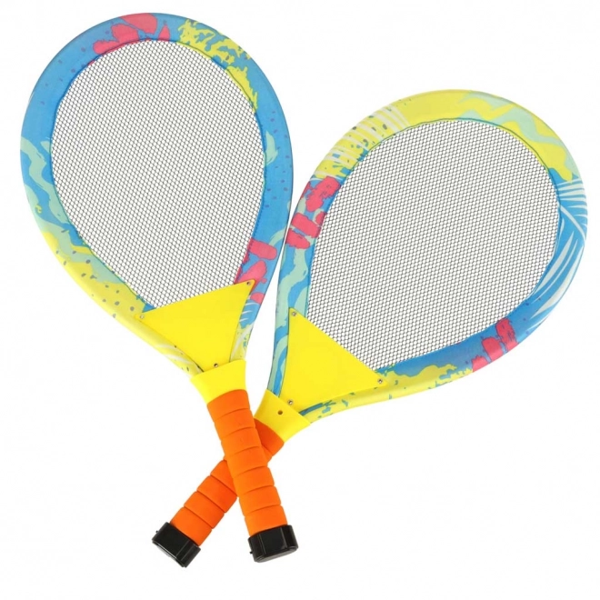 Verlichte badmintonset
