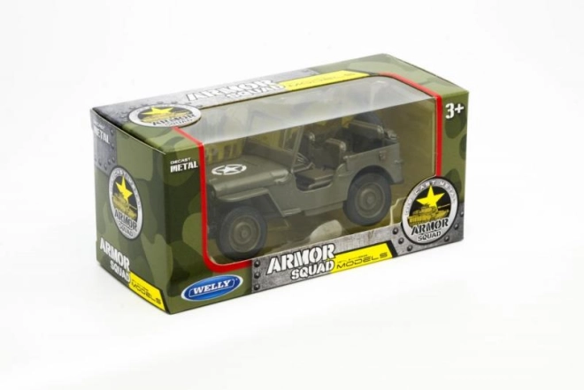 Duurzame militaire Jeep