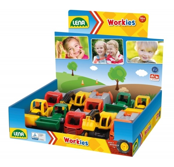 Auto Workies plast 12-14cm 18m+ 1st