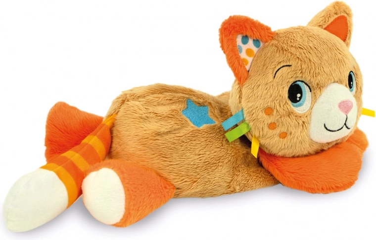 Pluchen katje met muziek en vibraties CLEMENTONI BABY