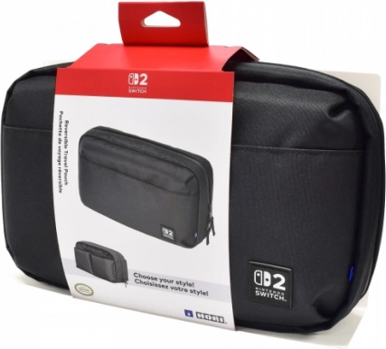 Hori dubbelzijdige reisetui voor Nintendo Switch 2 (zwart)