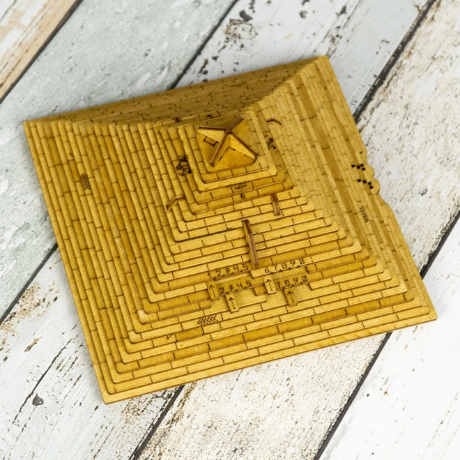 EscapeWelt 3D houten mechanische puzzel Pyramide