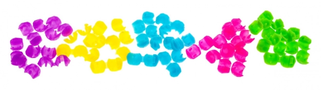 Set met kralen en armbanden voor haar voor kinderen 5+ Vlechtmachines + accessoires