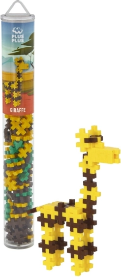 Plus-Plus Giraffe – creatieve bouwset in een tube (100 stuks)