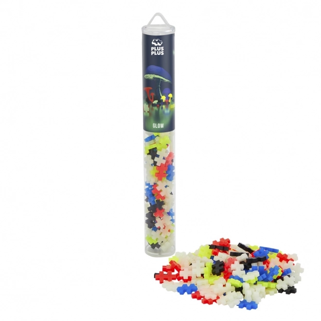 Plus-Plus gloed mix 100 stks Tuba