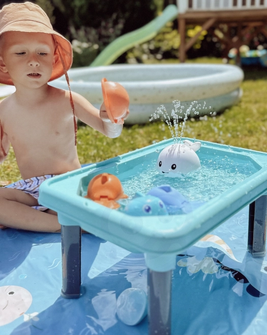 Bad voor kinderen LED Spuitende walvis