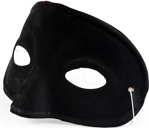 Mysterieuze zwarte masker