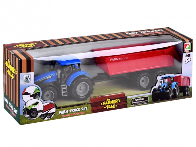 Tractor met aanhanger