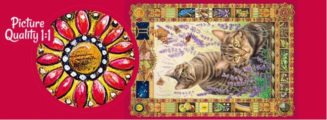 Puzzel Cherry Pazzi Katten 1000 stukjes