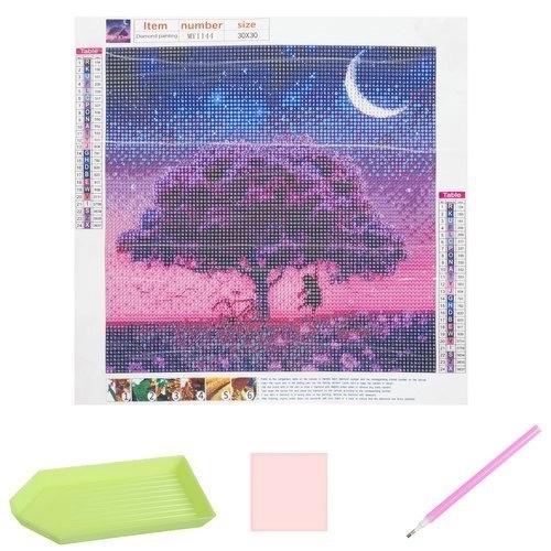 Set voor diamant schilderen - nacht