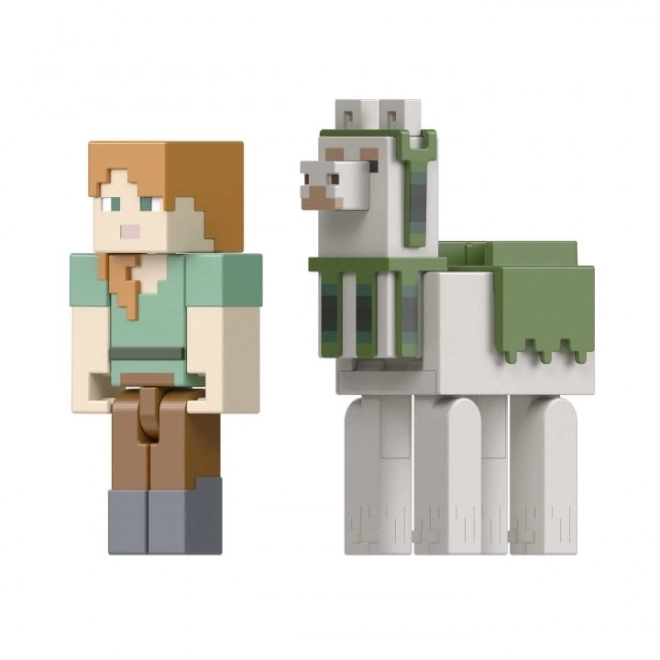 Minecraft figuurtjes Alex en lama