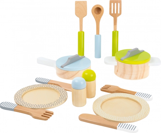 Small Foot Houten Basisservies voor de Keuken