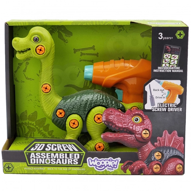 Dinosaurus om Te Monteren WOOPIE met Boor