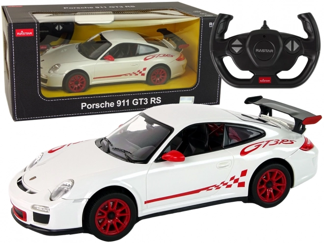 Auto R/C Porsche 911 GT3 RS 1:14 Rastar Wit