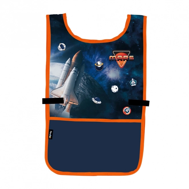 Kinder schort poncho Space