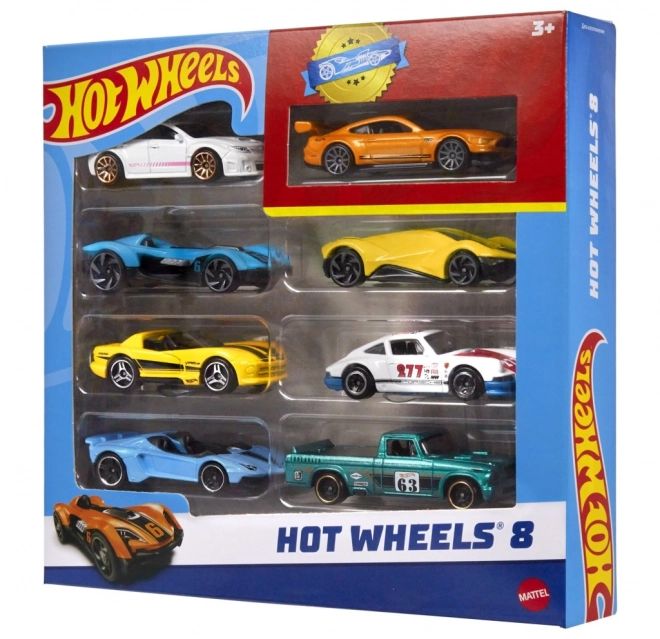 Hot Wheels 8st Engelse auto