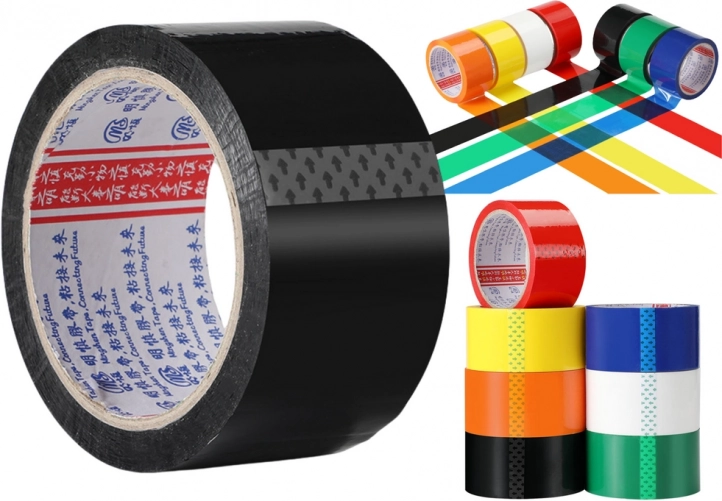 zwarte acrylaat verpakkingsband 48 mm x 50 yd