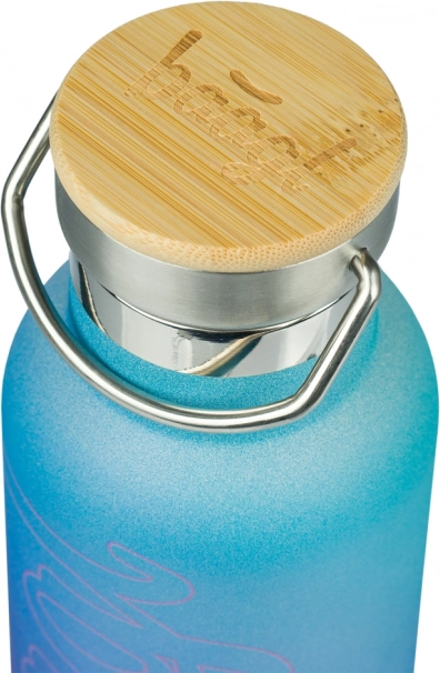 Thermosfles met bamboe deksel BAAGL Gradient blauw-paars 500 ml