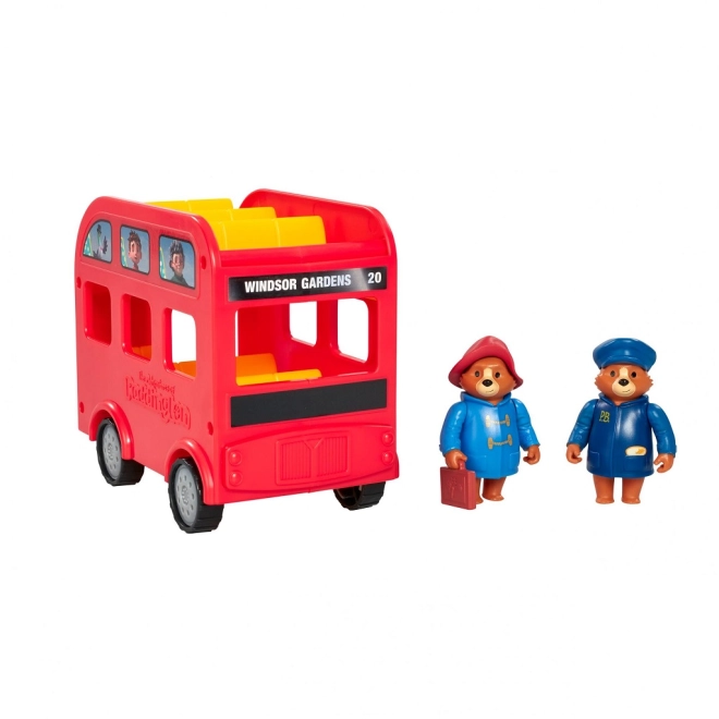 Traditionele Britse rode bus