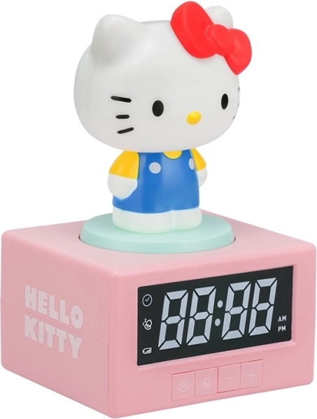 Lichtgevende tafelwekker Hello Kitty met projectie