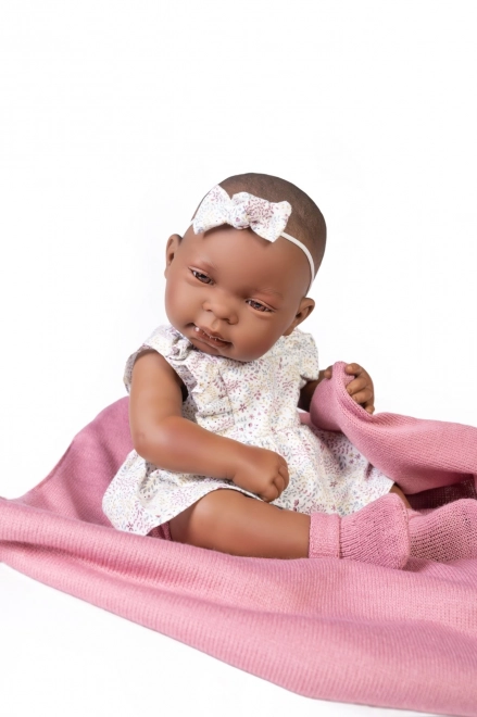 Antonio Juan 50288 MULATA - realistische pop baby met volledig vinyl lijf - 42 cm
