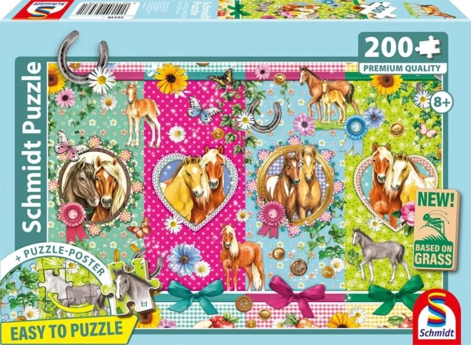 Puzzel Paardenplezier 200 stukjes