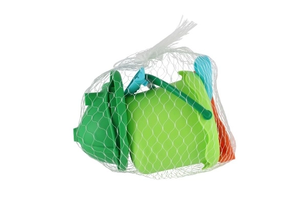 Plastic zandset voor kinderen met emmer en molen