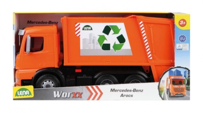 Mercedes Actros vuilniswagen 53 cm