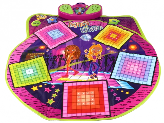 Kinder dansmat met batterijen Lichten Geluiden Dans 91cm x 93cm