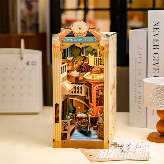 RoboTime 3D puzzel Boekensteun Romantisch Venetië