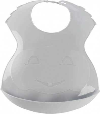 Plastic slabbetje, Grey Charm