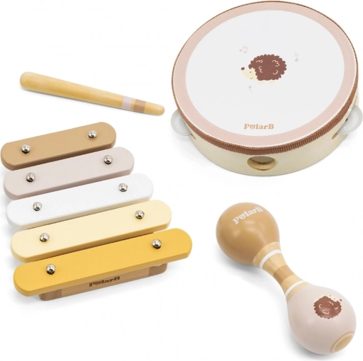 Viga POLARB kinderset muziekinstrumenten egel