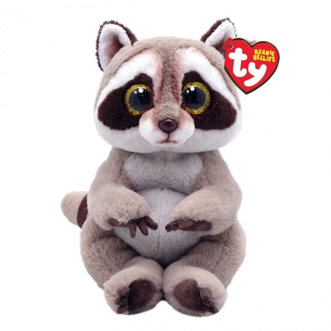 Mascotte wasbeer Petey 15 cm
