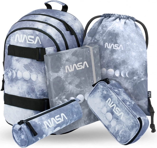 Schoolset BAAGL Skate NASA grijs