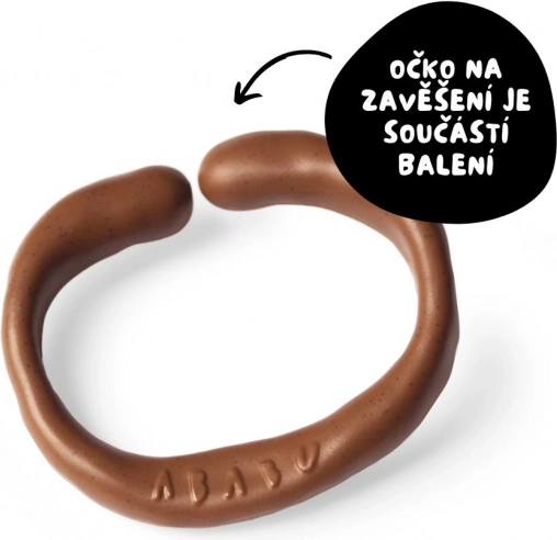 Ababu Hangend Speeltje Kalfje met Knisper