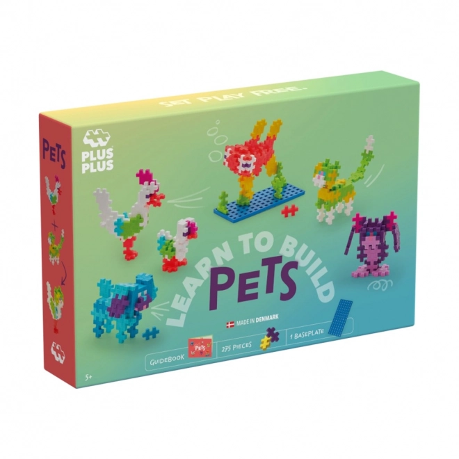 Plus-Plus Leer huisdieren bouwen