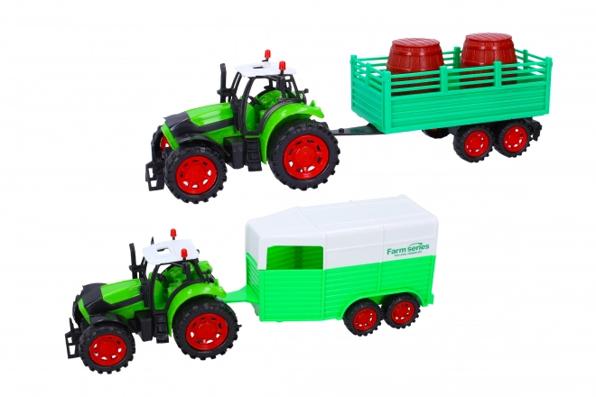 Tractor met aanhanger 35 cm
