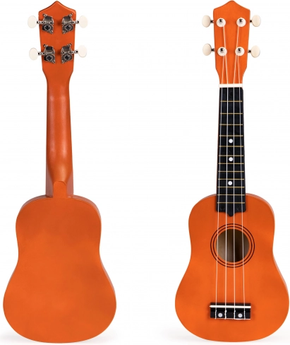 Stevige houten constructie en 12 frets